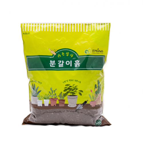 [아시아종묘] 가든집사 분갈이흙 10L - 바로 사용하는 천연 배양토 화분 흙 B36